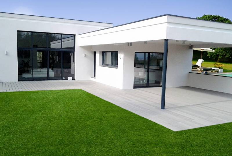 Lame de terrasse composite laméo disponible chez BALMONT BOIS à Champagne au Mont d'or